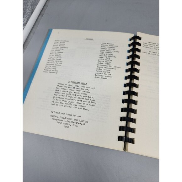 What's Cookin With American Legion Auxiliary Grant, Iowa Cookbook 1969 - Picture 4 of 8